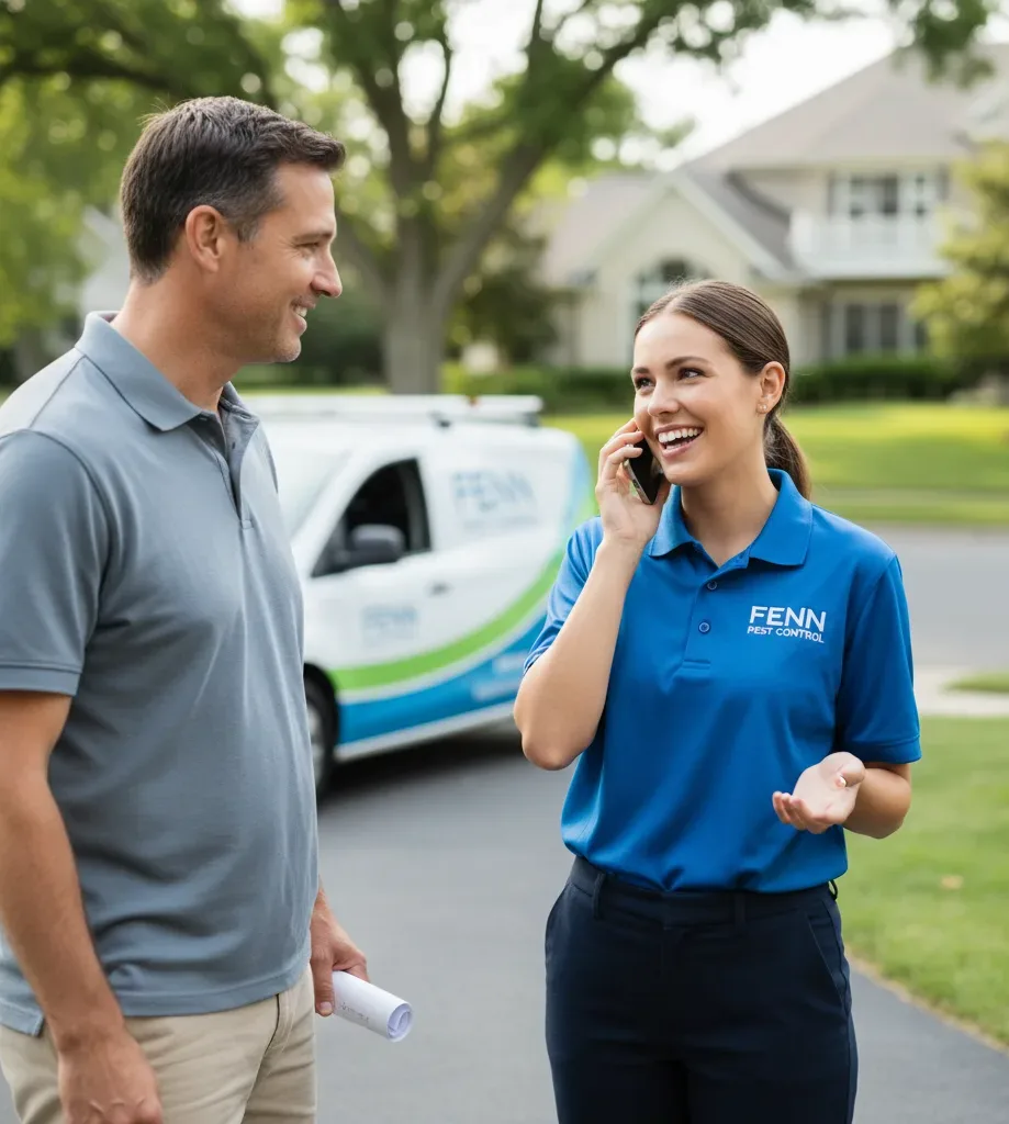 Fenn Pest Control customer support in Darien